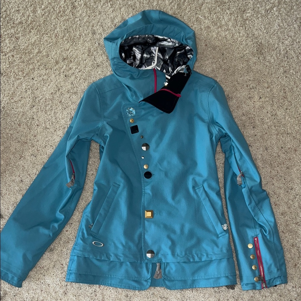 Oakley Teal Women's Ski Jacket
